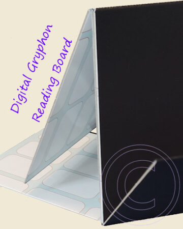 the board partly folded